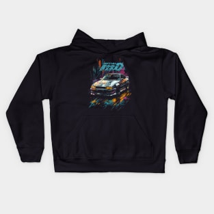 Initial D - JDM Car - Japanese Drifting Kids Hoodie